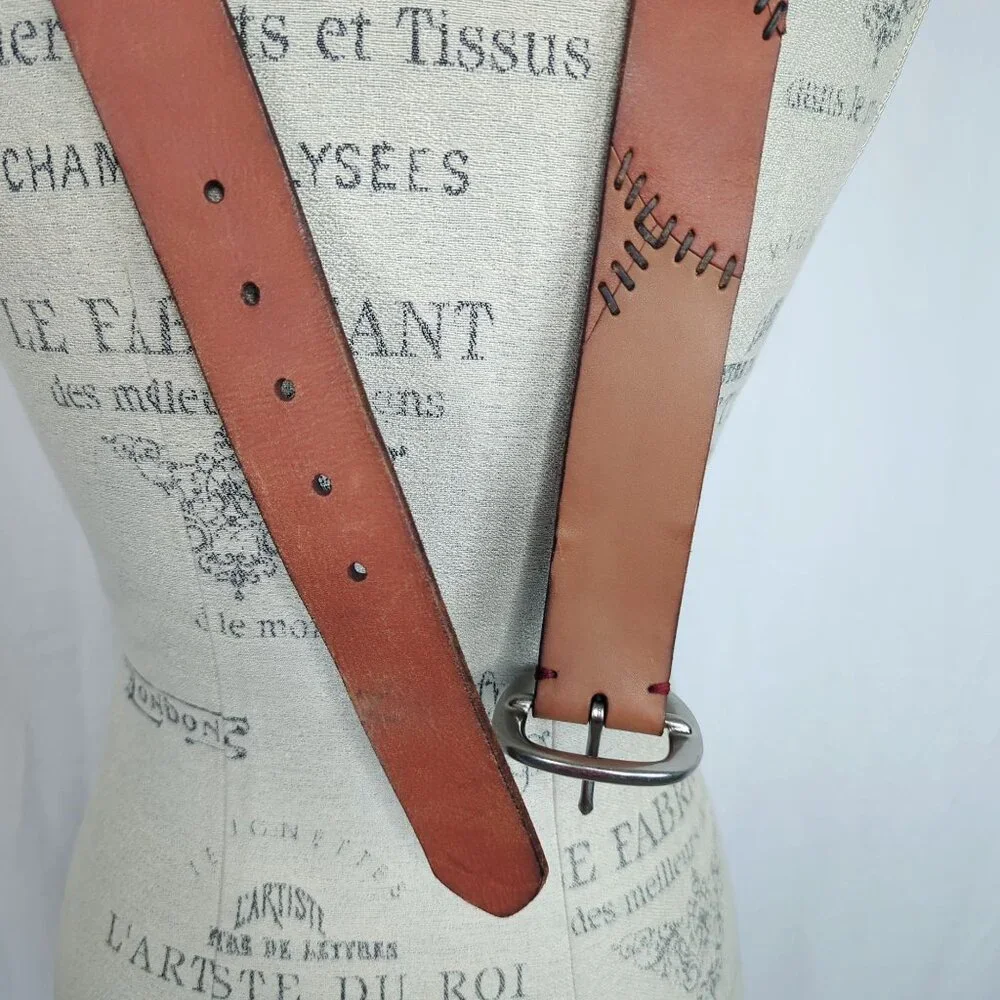 Lucky Brand Brown Leather Belt - Picture 6 of 11